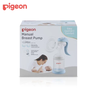 [ฟรี! ถุงเก็บน้ำนม] Pigeon พีเจ้น เครื่องปั๊มน้ำนมแบบใช้มือ รุ่นคอกว้าง