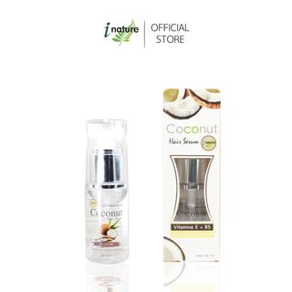 i nature Coconut Hair Serum 60 ml. เซรั่มบำรุงผมมะพร้าว 60 มล.