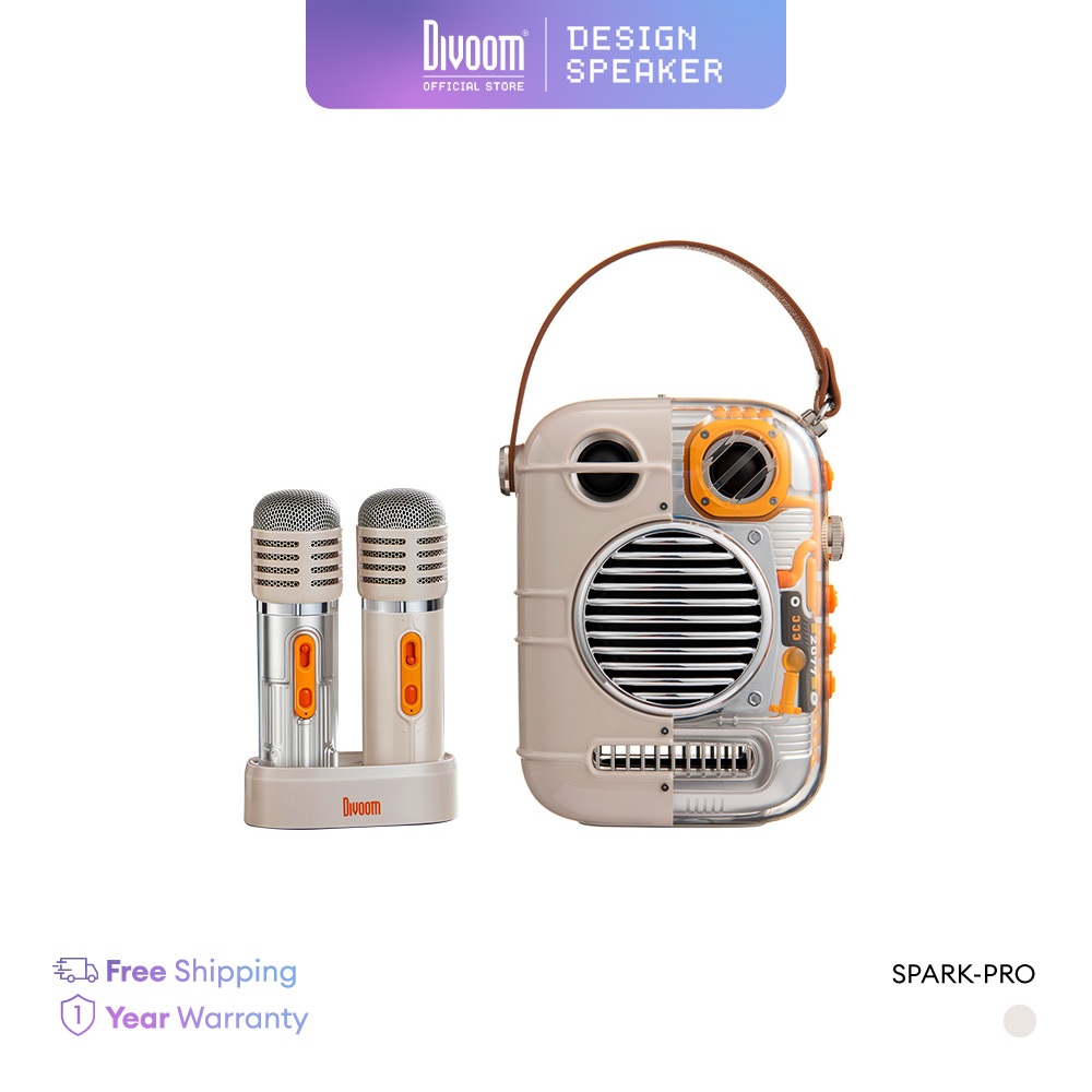 Divoom Spark-Pro ลำโพงบลูทูธแบรนด์ดิวูม