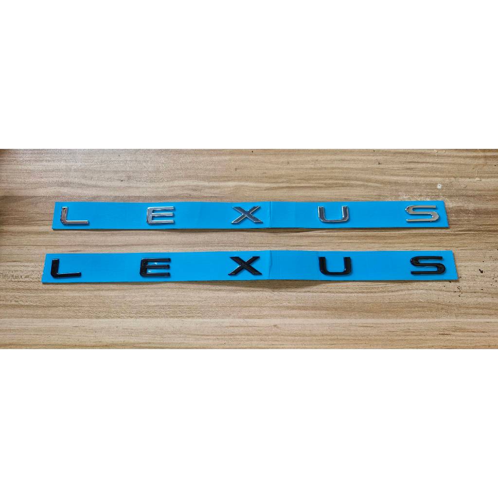 โลโก้ตัวอักษรแยก เล็กซัส ติดด้านหลัง LEXUS LM350h / LM500h Sport Luxury 2022- 2024 letter logo