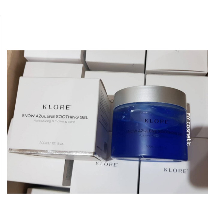 (💗แท้ / พร้อมส่ง💗)KLORE SNOW AZULENE SOOTHING GEL 300 mL