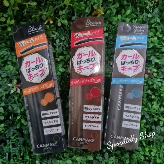 แท้💯%Canmake Quick Lashมาสคาร่าหัวแปรงหวี