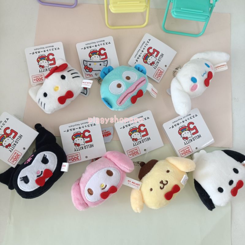 พวงตุ๊กตา Sanrio 50 th ลิขสิทธิ์แท้ นำเข้าจากญี่ปุ่น 🇯🇵