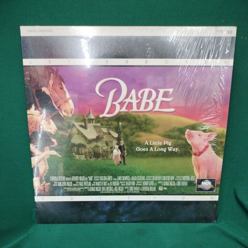 1LD แผ่นเลเซอร์ดิสก์หนังเรื่อง Babe