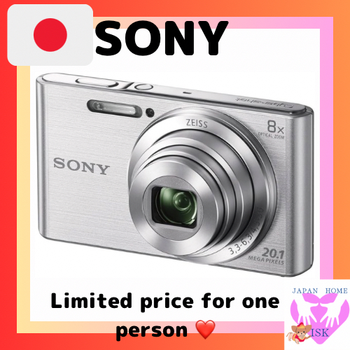 Sony (SONY)  Compact Digital Camera Cyber-shot DSC-W830 Silver Optical Zoom 8x (25-200mm) Compact Bo