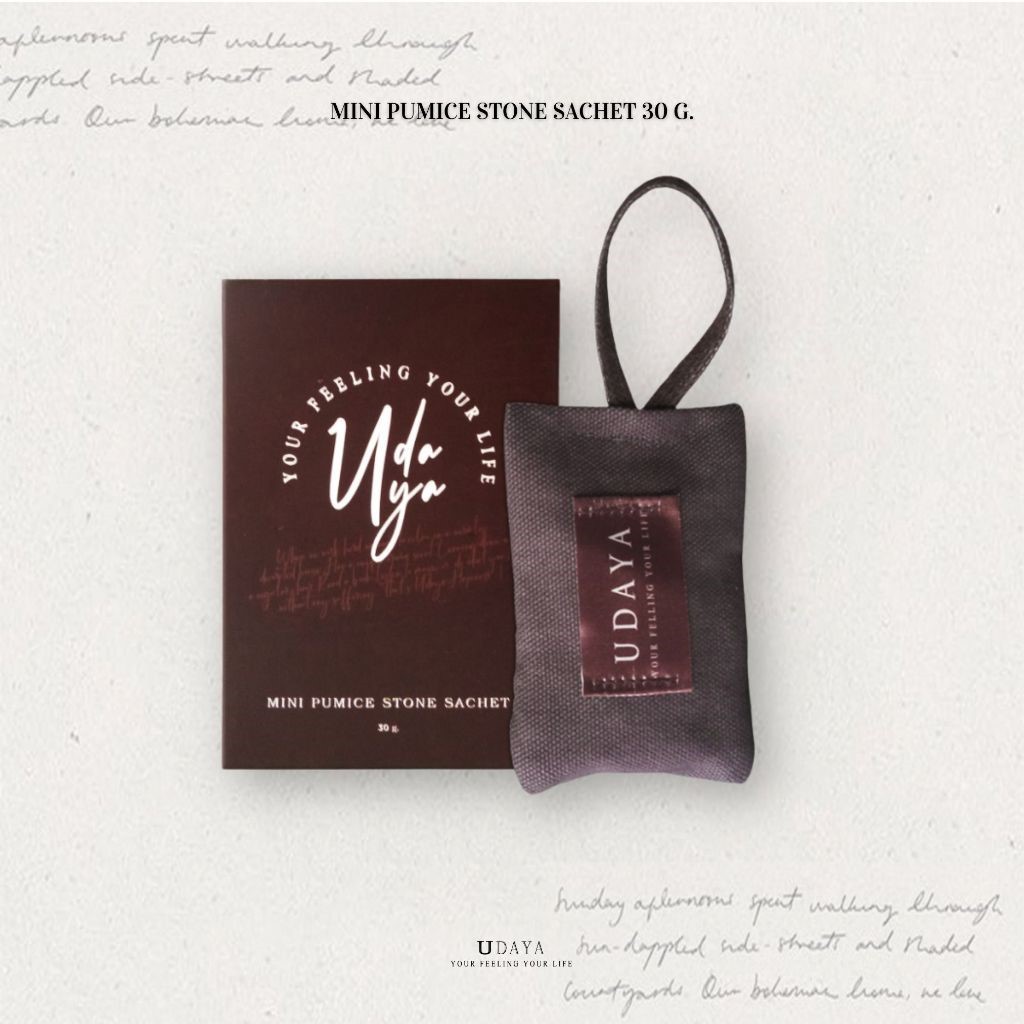 ถุงหอมขนาดเล็ก 30 กรัม  ถุงหอมสำหรับรถยนต์ MINI PUMICE STONE SACHET