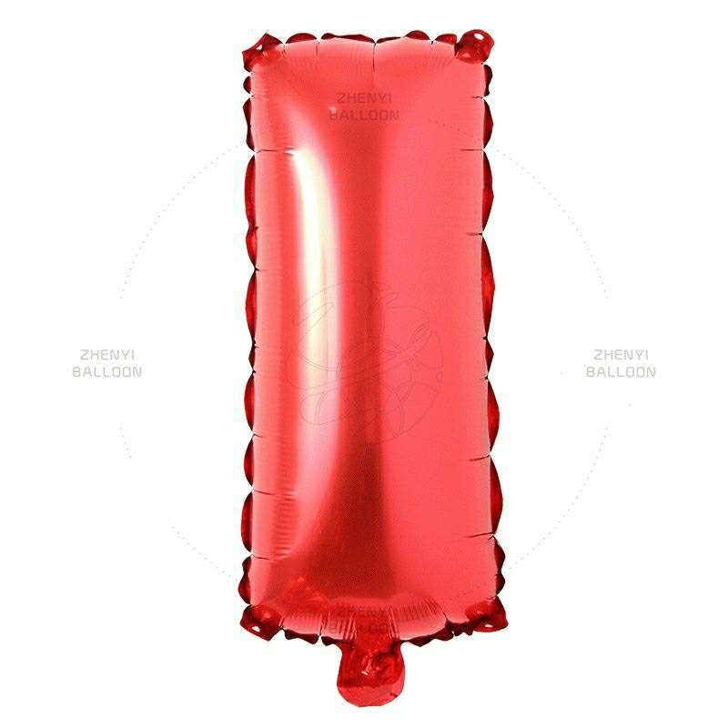 ลูกโป่งตัวอักษร A-Z ขนาด 40นิ้ว สีแดง RED ลูกโป่งกีฬาสี - รูปที่ 5