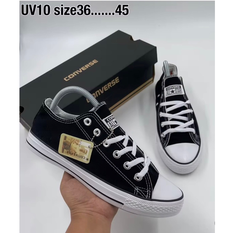 💥💥รองเท้าผ้าใบ Convers💯รองเท้าผ้าใบผู้หญิงผู้ชายสินค้าพร้อมจัดส่งทุกวันรับประกันสินค้าตรงปก 100%