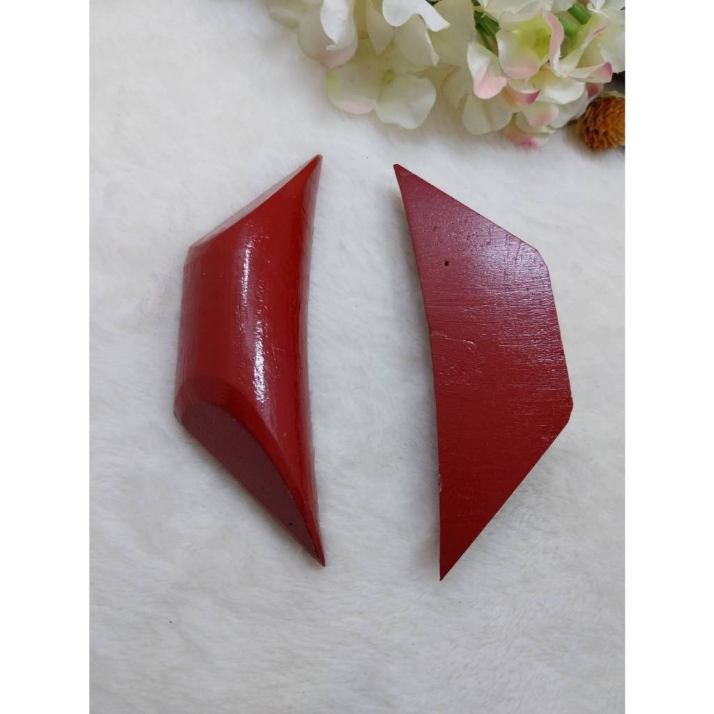 เซ้งปวย ไม้คว่ำหงาย ไม้ปัวะปวย ไม้เสี่ยงทาย วัสดุทำจากไม้แท้ เพื่อขอพรและเสี่ยงทาย