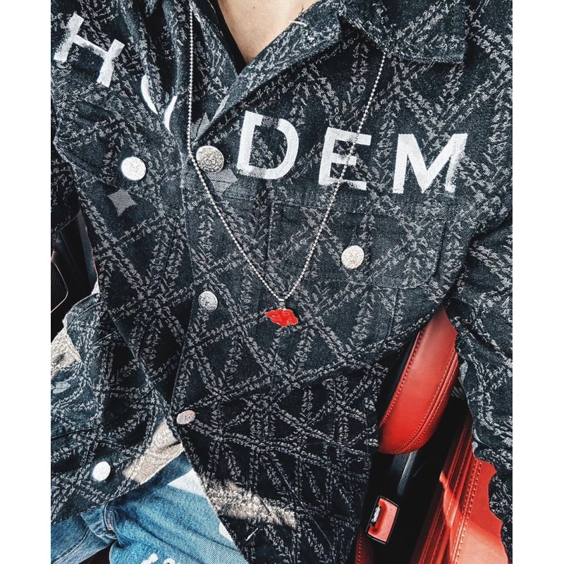 ✅พร้อมส่ง ของแท้ล้าน%✅Hold‘em Black H8 Casino Monogram denim jacket