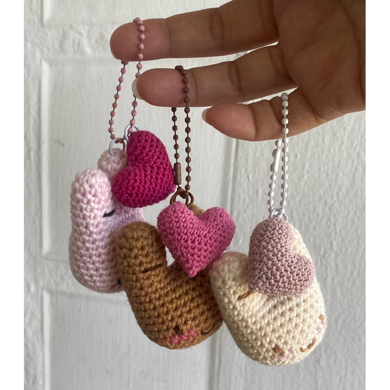 พวงกุญแจคุณป้ากระต่าย 🧶🐰