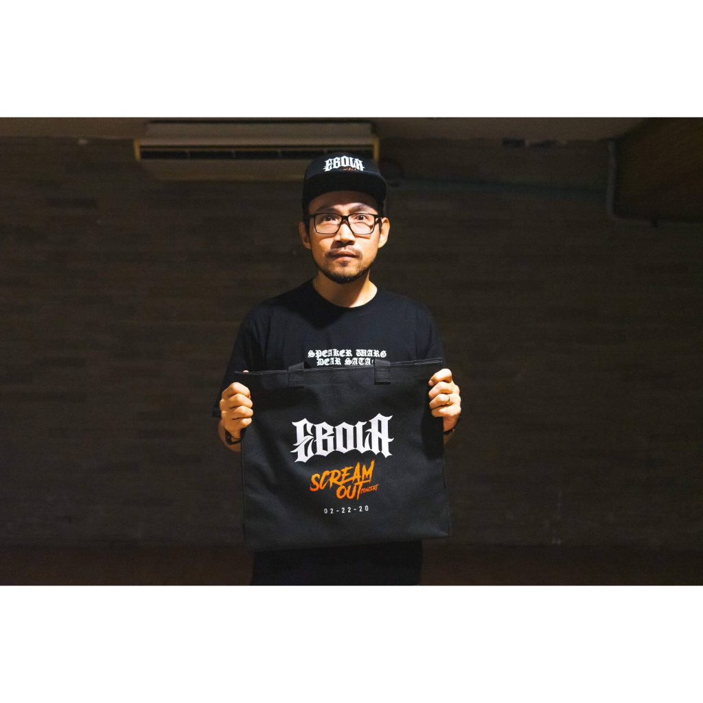 กระเป๋าผ้าลดโลกร้อน EBOLA SCREAM OUT CONCERT