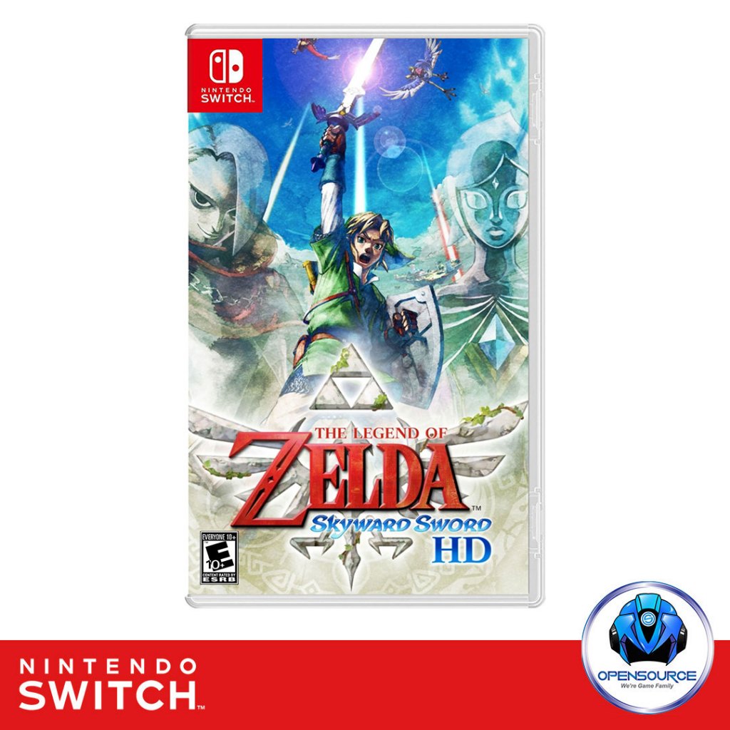 [พร้อมส่ง]Nintendo: แผ่นเกม Zelda Skyward Sword HD (US ASIA) สำหรับ Nintendo Switch