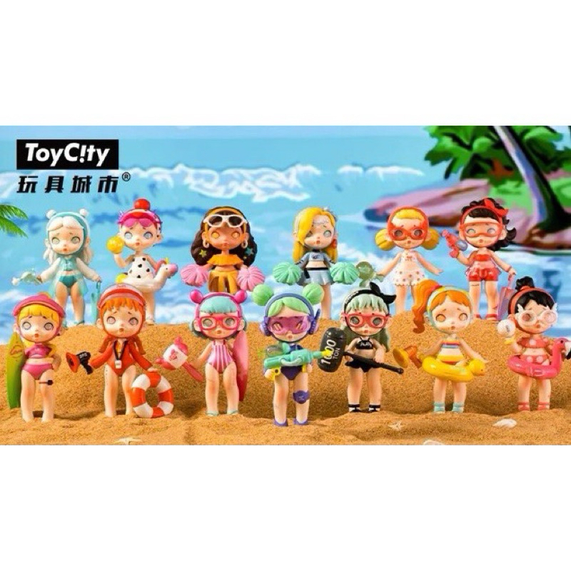 [[พร้อมส่ง]] ยกบ๊อกซ์ LAURA Swimming Pool Fight Series Toycity