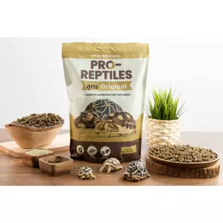 อาหารเต่า Pro-Reptiles เกรด Premium มี 3 สูตร ขนาด 1 กิโลกรัม และ 400กรัม