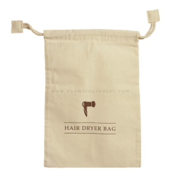วันเวิร์ค ถุงใส่ไดร์เป่าผม ผ้าคอตตอน (แพ็ค 10 ชิ้น) Onework Hair Dryer Bag (Pack 10 pcs)