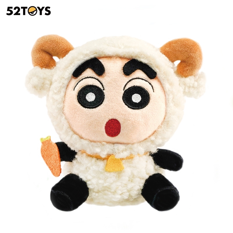 [พร้อมส่ง] 52TOYS ชินจัง กล่องสุ่ม Crayon Shinchan - Travel Shin Plush Series Blind Box Figure Toy 100%