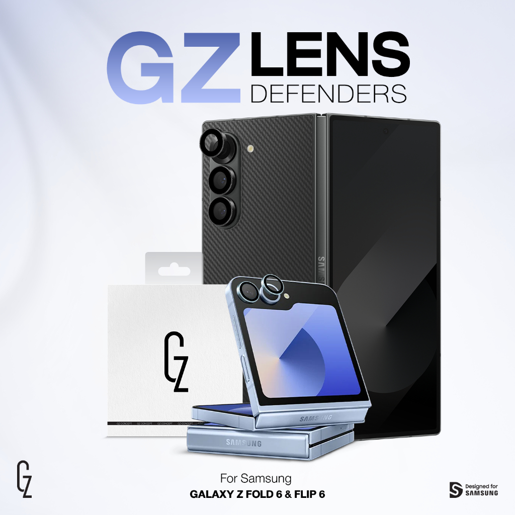 ฟิล์มป้องกันเลนส์กล้อง GZ Lens Defender สำหรับ Samsung Galaxy  Z Flip6  Z Fold6