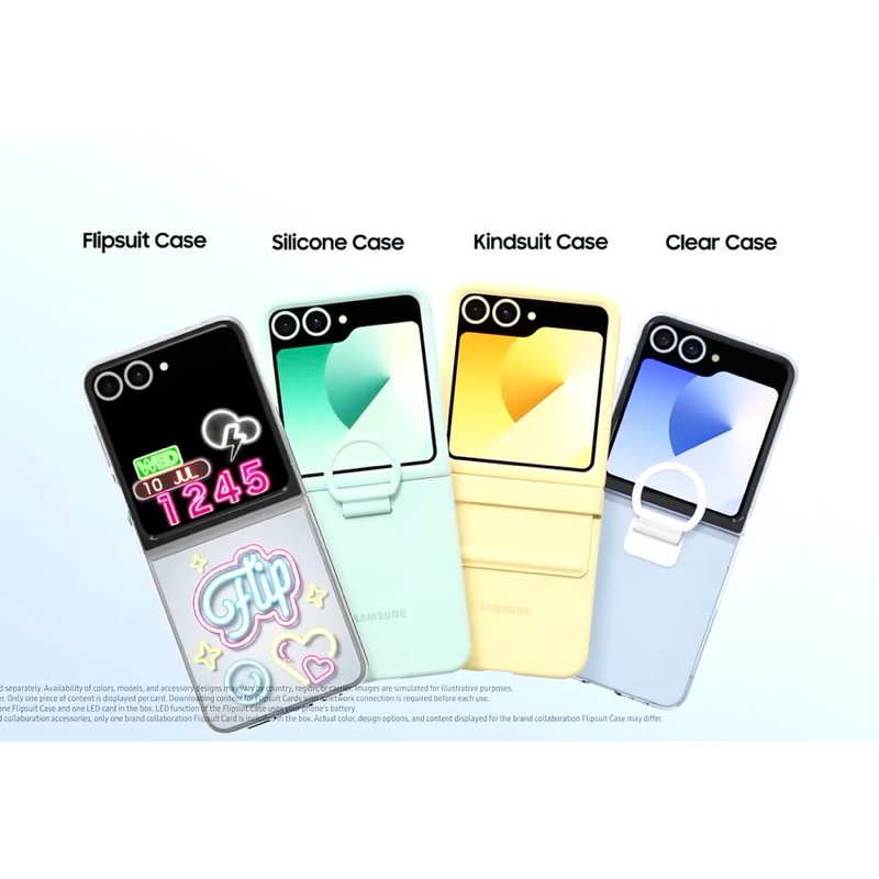 *** เคลียร์สต็อค เคสแท้ ร่วมโค้ด ของใหม่ Case Samsung Galaxy Z Flip 6 / 7 FE