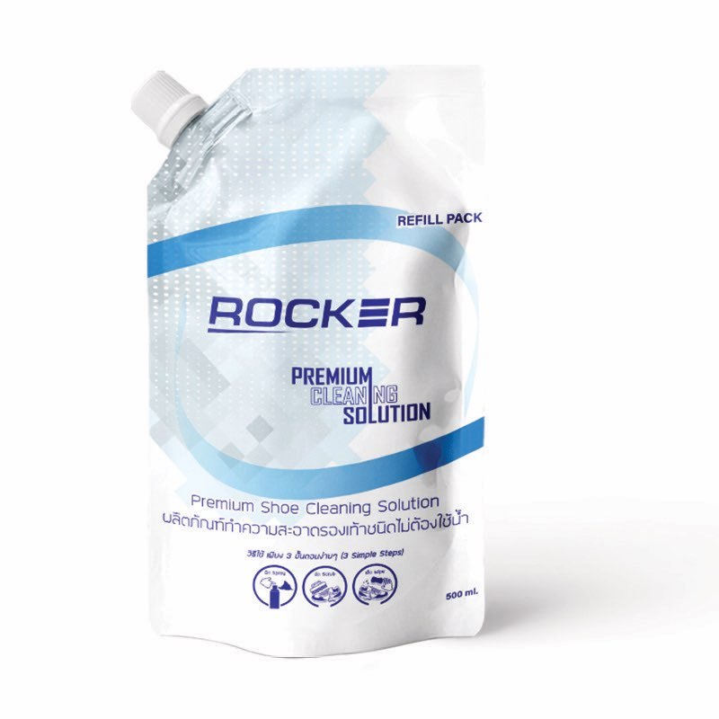 ROCKER น้ำยาทำความสะอาดรองเท้า ถุงเติม Refill 500ml