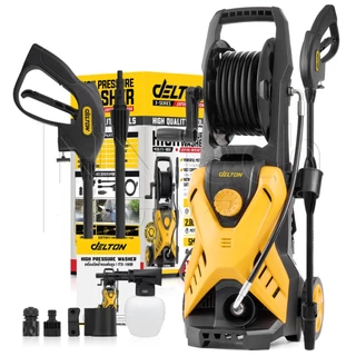 DELTON เครื่องฉีดน้ำแรงดันสูง 180 บาร์ 2,800 วัตต์ X-SERIES รุ่นใหม่ ปรับแรงดันน้ำได้ ตัดน้ำได้อัตโนมัติ รุ่น ITX-180B
