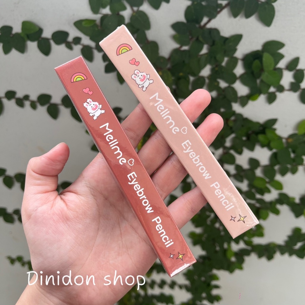 ((dinidon shop)) ดินสอเขียนคิ้ว กันน้ำ Mellme Eyebrow Pencil 0.25g.