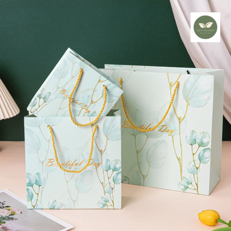 🌈พร้อมส่ง🌈ถุงกระดาษการ์ด กระเป๋าถือ ถุงของขวัญ ถุงบรรจุภัณฑ ์ ถุงห่อของขวัญสากล