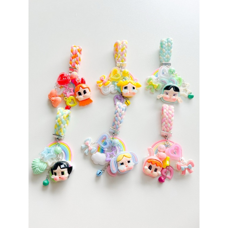 สายรัดเข็มขัดcrybaby+สายรุ้ง+โบว์หวาน