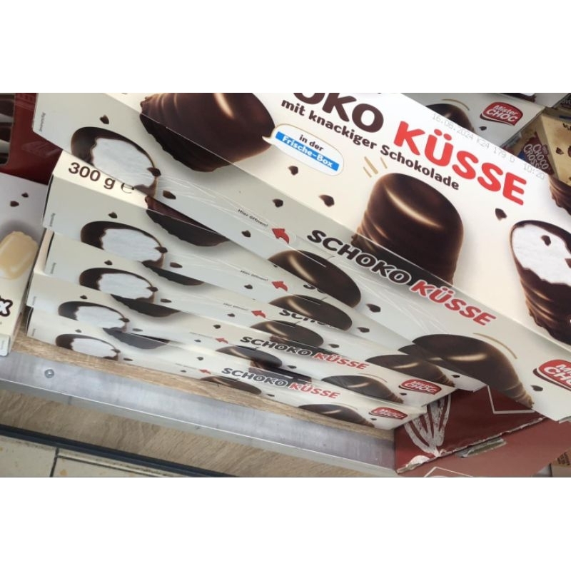 schoko kusse 12ชิ้น #มาร์ชเมลโล่เคลือบช็อคโกแลต #ช็อคโกแลตเยอรมัน