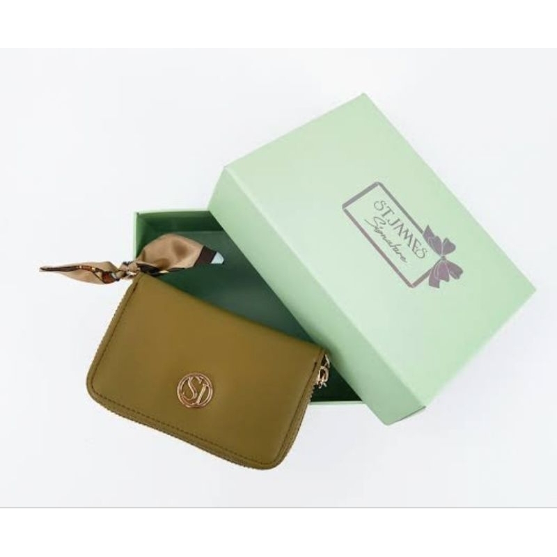 กระเป๋าสตางค์ WALLET CALLIE แบรนด์ ST.JAMES วัสดุทำมาจากหนังสังเคราะห์