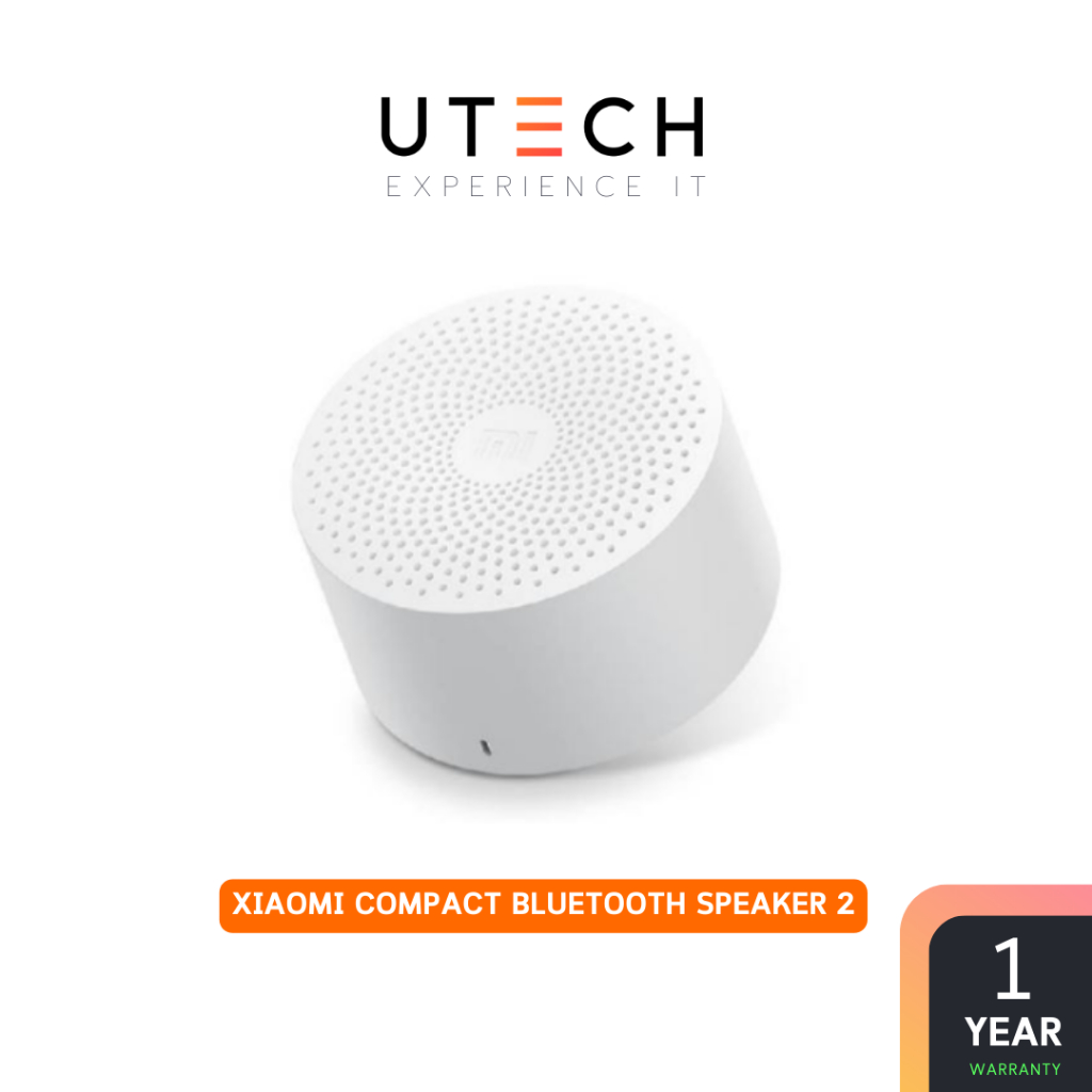Xiaomi Mi Compact Bluetooth Speaker 2 ลำโพงบลูทูธไร้สาย ลำโพงบลูทูธไร้สาย BT4.2 น้ำหนักเบา by UTECH