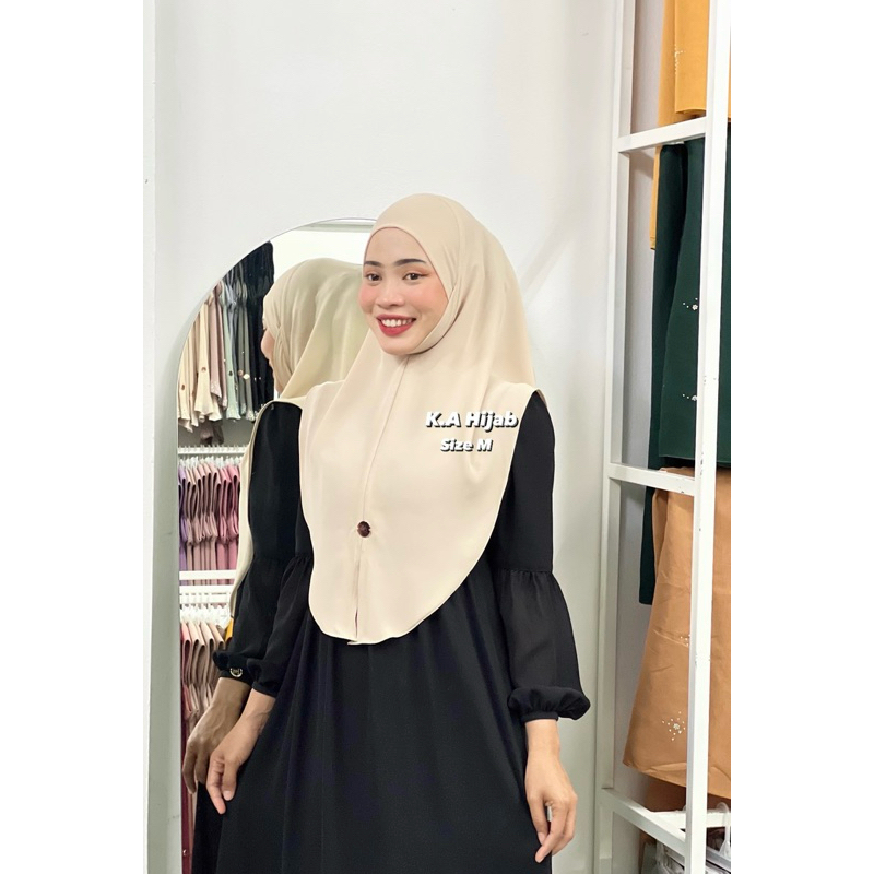ฮิญาบอาบาย่า หน้าตุรกี ทรงย้วยหลังนางฟ้า งานแบรนด์ป้ายเหล็ก ขนาดไซซ์ M ค่ะ