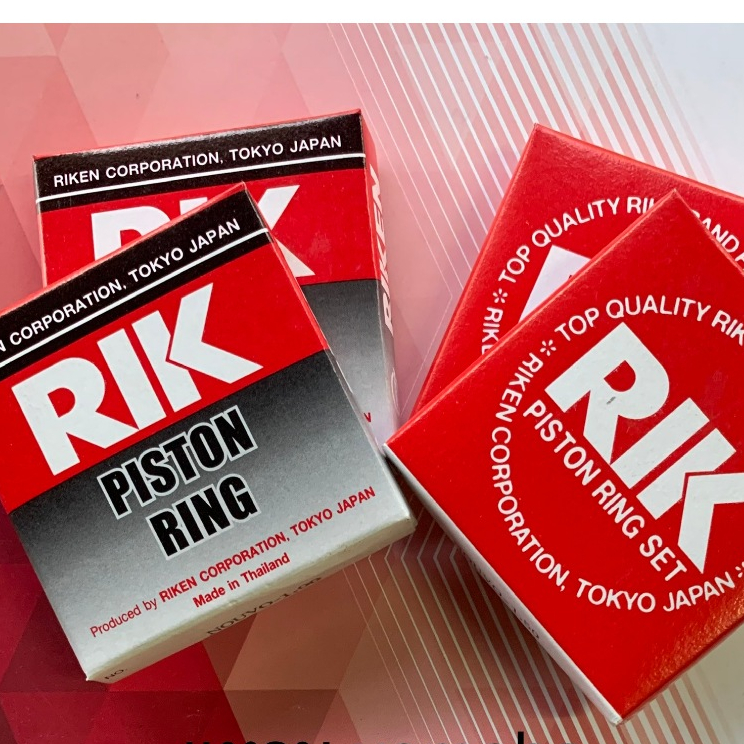 แหวนลูกสูบ Click110,Click-i Wave110i 2012,13 Scoopy i 2012 RIK เกรด แท้