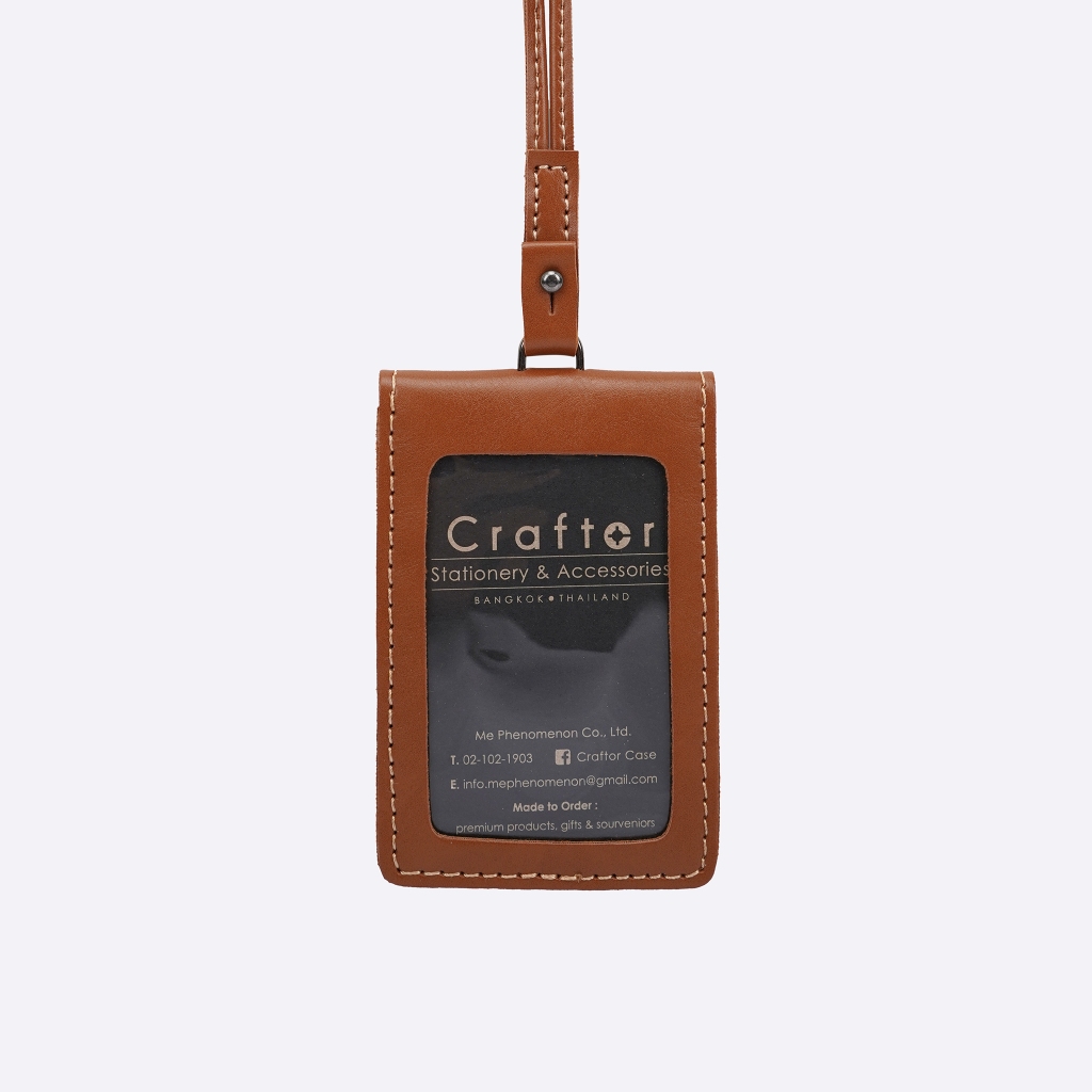 ป้ายห้อยคอ แสกน BTS ได้ รุ่น Neck Card Holder 2 - Craftor