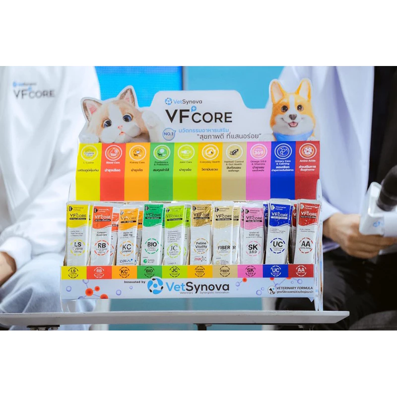 (แบ่งขาย 1 ซอง) VF core (12g/ซอง) ขนมแมวเลีย
