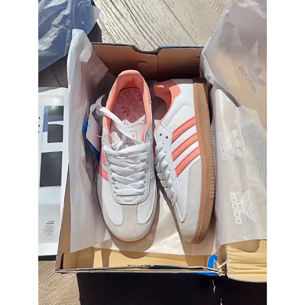 ❤ ของแท้100% รองเท้าผ้าใบ❤ ADIDAS ORIGINALS SAMBA OG B75806.B75807.ID2055.ID0478.IG5932.IE5836.IG1024.IG1025 sneakers