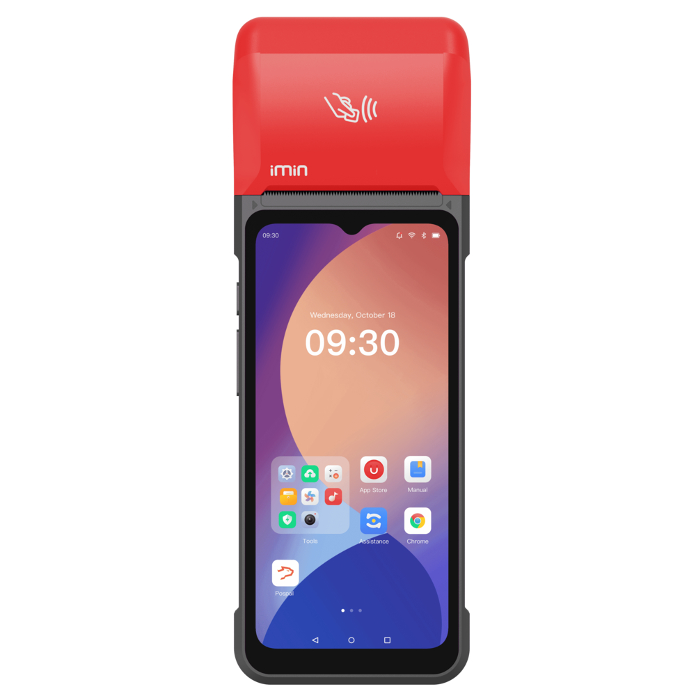 iMin SWIFT2 เครื่อง POS แบบพกพา ฟรีระบบขาย ใส่ Sim ได้ มี Wifi และ Bluetooth