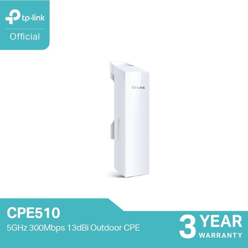 TP-LINK Access Point Outdoor Wireless N300 (5GHz) รุ่น CPE510