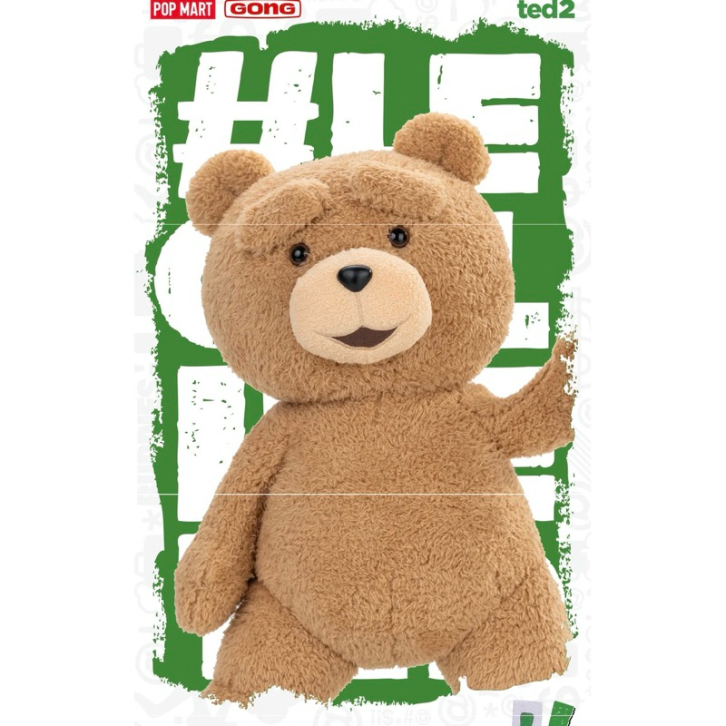 พร้อมส่งจากไทย ตุ๊กตาหมี ted2 ted action plush doll #ted2