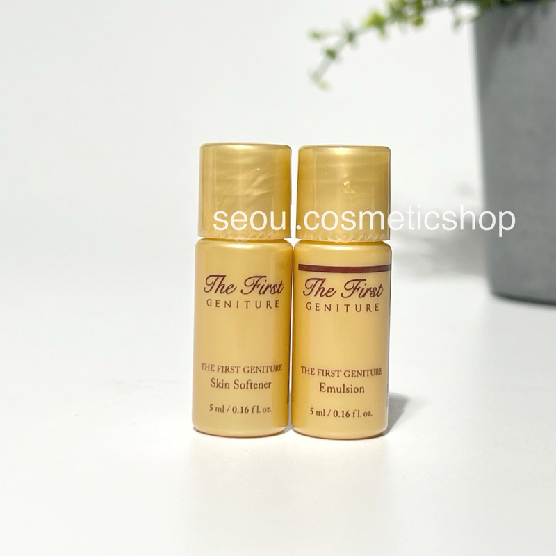 ( OHUI : exp  04/2027) OHUI The First Geniture Skin Softener & Emulsion (2x5ml)