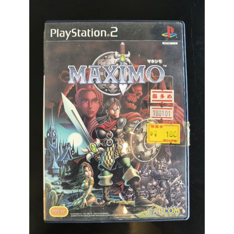 maximo ps2 แผ่นเกมส์แท้