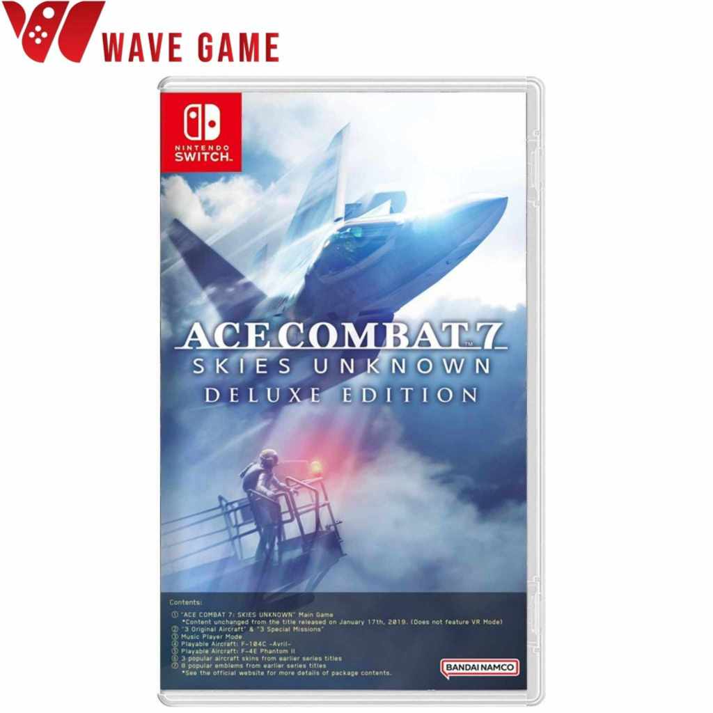 nintendo switch ace combat 7 skies unknown deluxe edition ( english asia )