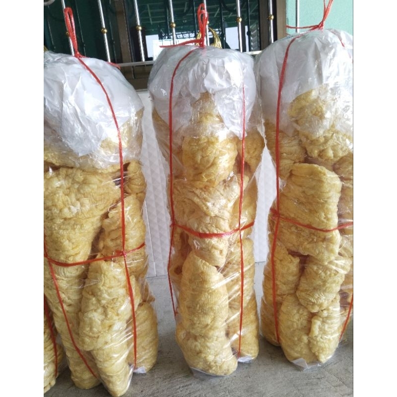 กระเพาะปลาแห้ง ลิ้นมังกรเบาA 250 กรัม ราคา245บาทน้ำมันน้อยเนื้อฟูนุ่ม