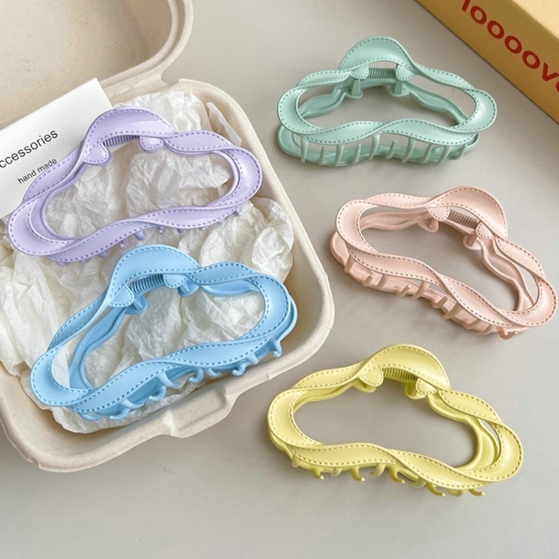 กิ๊ฟหนีบผม ก้อนเฆมสีพาสเทล น่ารัก พร้อมส่ง