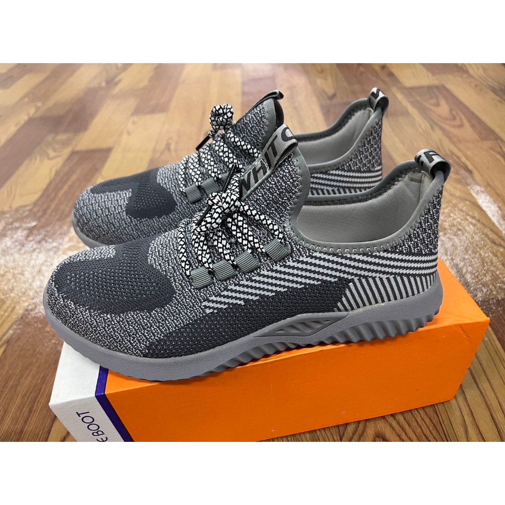 P64 รองเท้าเซฟตี้ รองเท้าหัวเหล็ก พื้นเหล็ก สวย คุณภาพสูง ราคากันเอง safety shoes