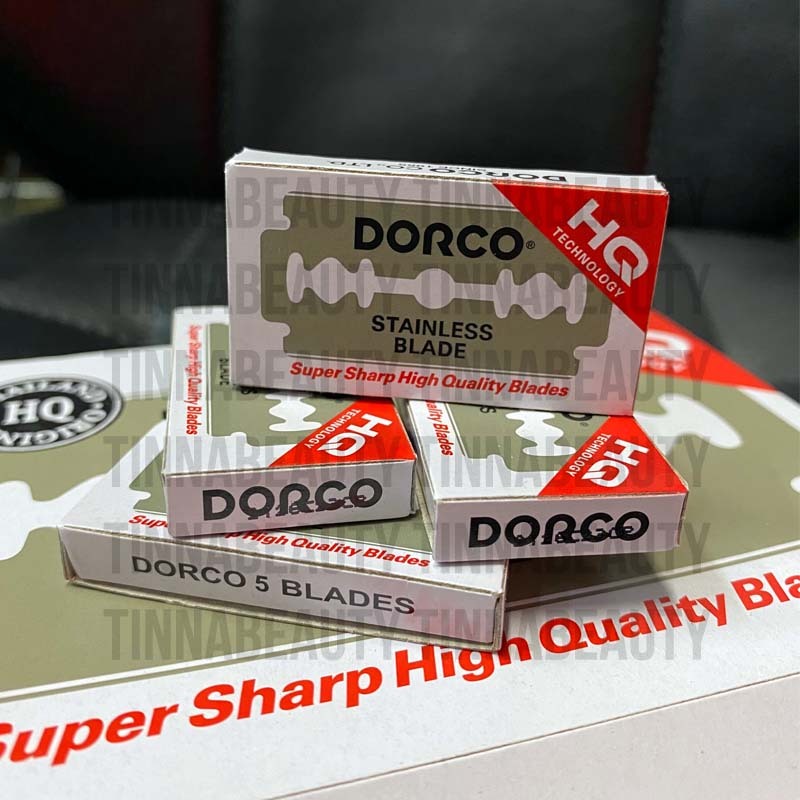 ใบมีดโกนหนวดDorco Hq (กล่องเล็ก 5 ใบ)