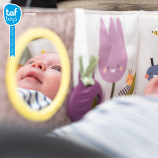 Taf Toys หนังสือผ้า กระจกสำหรับทารก Urban Garden Pram Book หนังสือ เสริมพัฒนาการ 0 เดือน ขึ้นไป รูปที่ 5