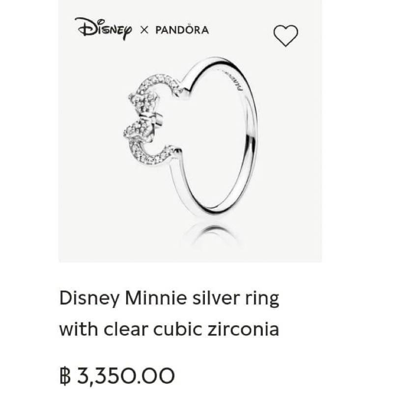 แหวน Pandora New Minnie Size 54