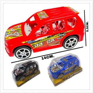 ของเล่นโมเดลรถล้อใหญ่ในกล่องไถลานวิ่งได้คละสี12ชิ้น