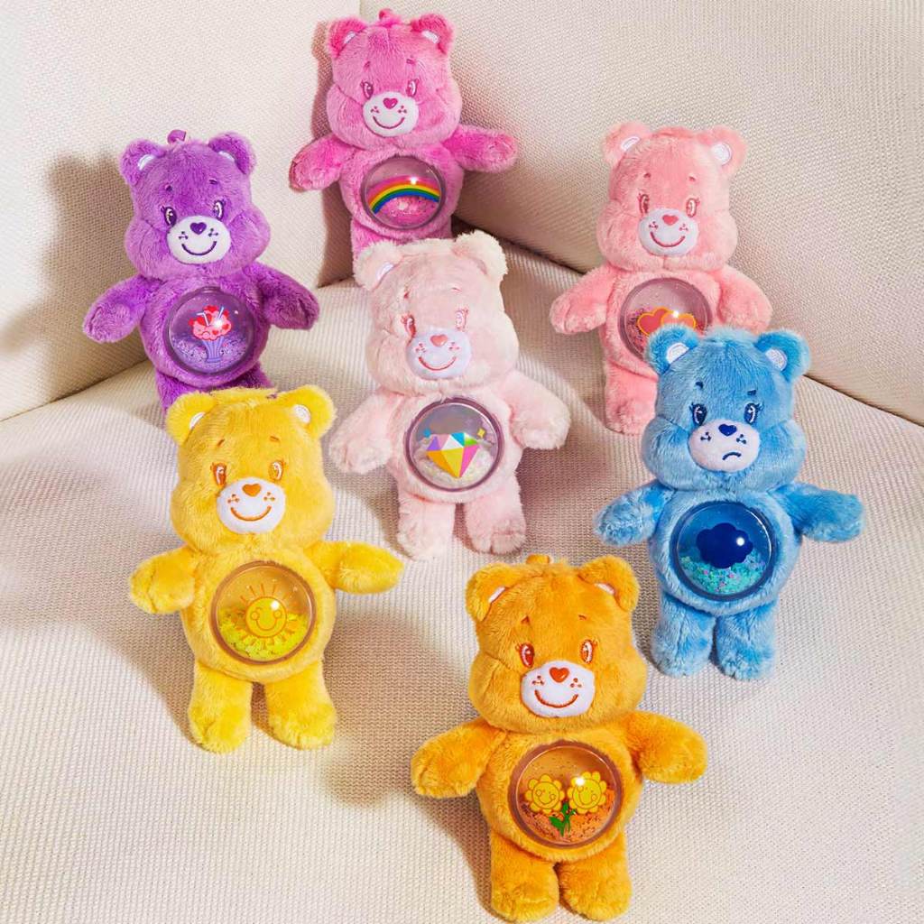 [พร้อมส่ง แบบเช็คการ์ด/ไม่แกะตัว] พวงกุญแจ Care Bears Cozy Life Series l พวงกุญแจแคร์แบร์